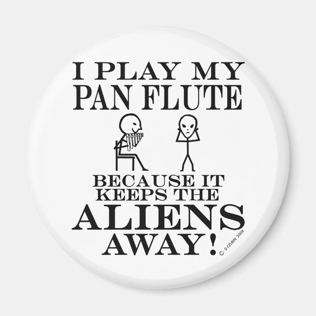 Imán Mantiene a los extranjeros alejados de Pan Flute (Frente)