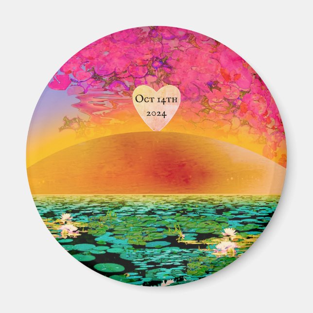 IMÁN MANTIS RELIGIOSA AL ATARDECER (Frente)