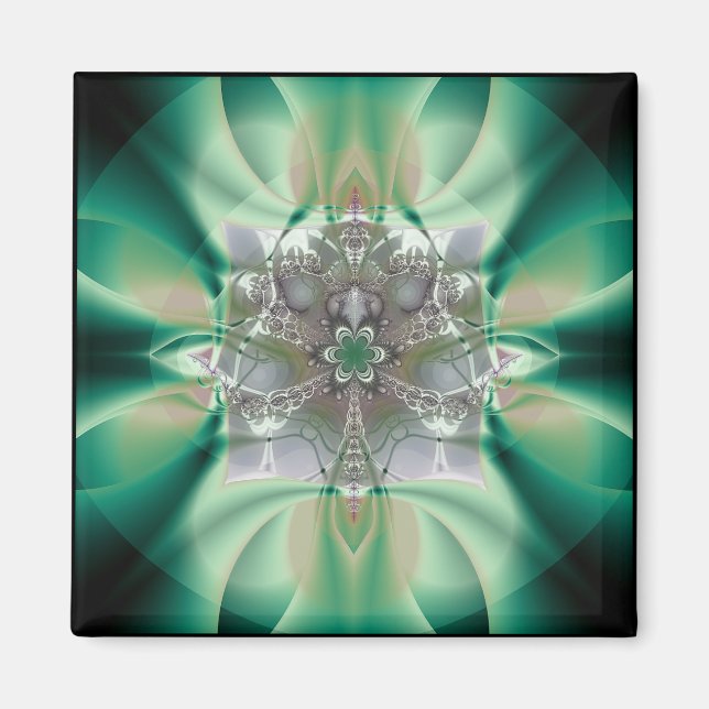 Imán mantis rezadora: modelo etéreo (Frente)