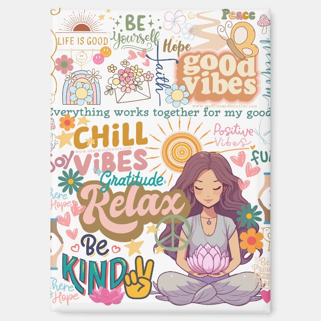 Imán Mantra Magnet (Anverso)