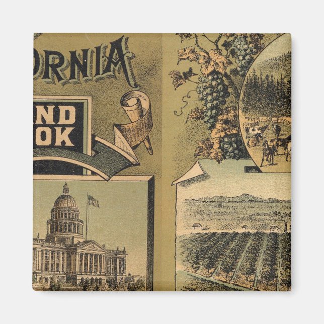 Imán Manual de California (Frente)