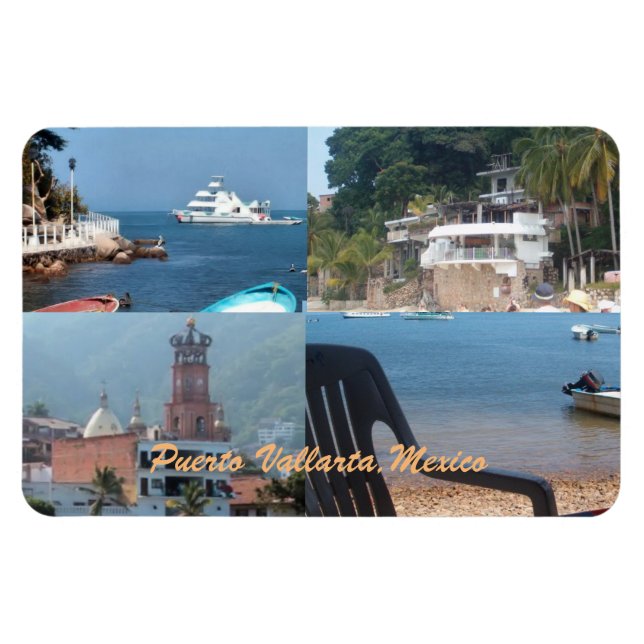 Imán Many views from Puerto Vallarta (Horizontal)