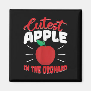 Imán Manzana más linda del huerto divertida recolección