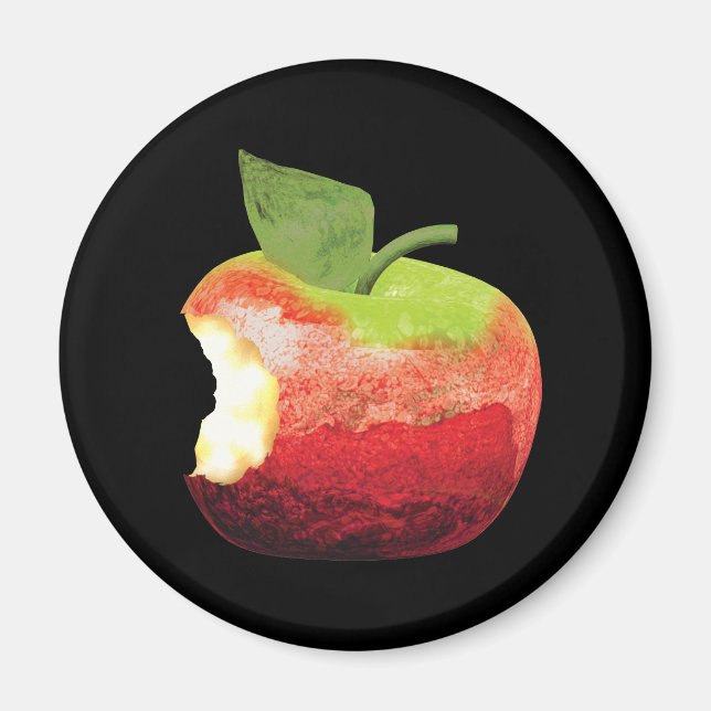 Imán Manzana Mordida (Frente)