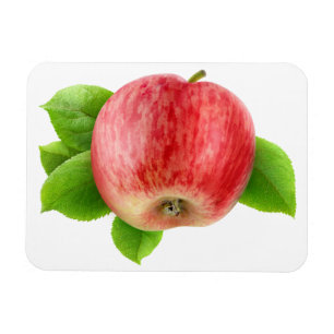 Imán manzana roja