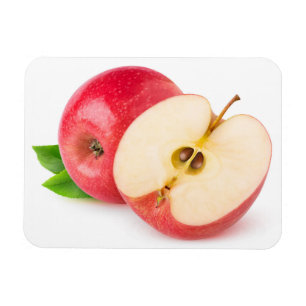 Imán manzana roja