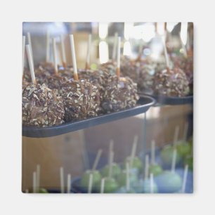 Imán manzanas Carmel, Plaza Pioneer, Seattle,