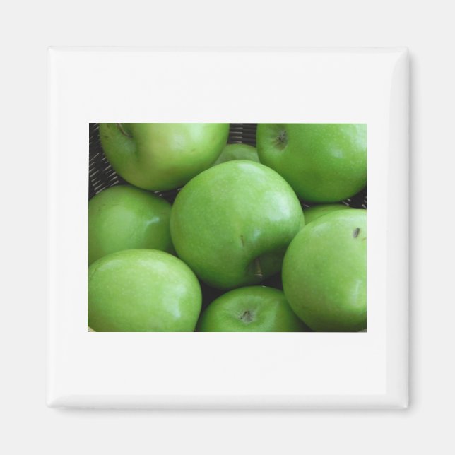Imán Manzanas verdes (Frente)