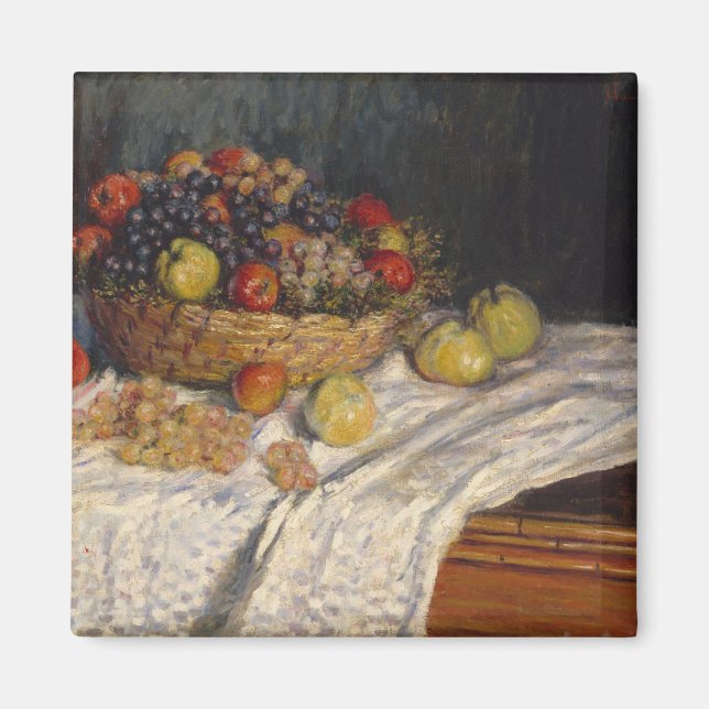 Imán manzanas y uvas (Frente)