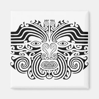 Imán Maori Tattoo - Black and White