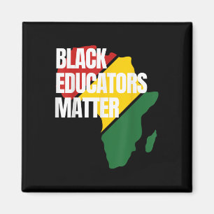 Imán Mapa africano de profesores de historia negra