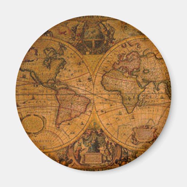 IMÁN MAPA ANTIGUA (Frente)