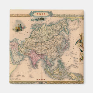 Imán Mapa antiguo antiguo inspirado (11)