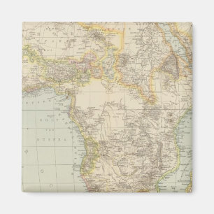 Imán Mapa Atlas de África