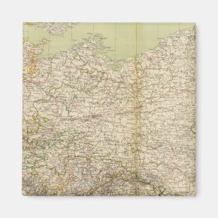 Imán Mapa Atlas de Alemania del Norte