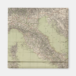 Imán Mapa Atlas de Italia