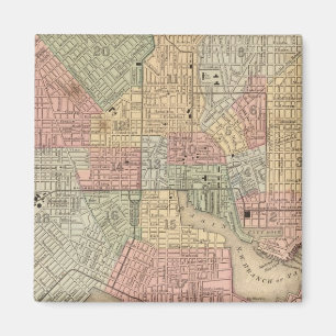 Imán Mapa Baltimore de Mitchell