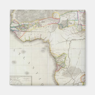 Imán Mapa compuesto de África