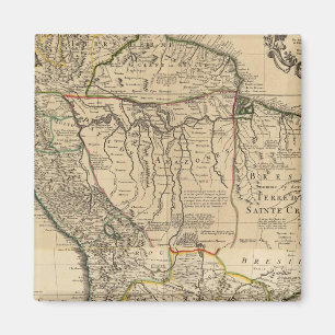 Imán Mapa compuesto de Sudamérica