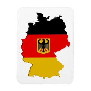 Imán Mapa de Alemania