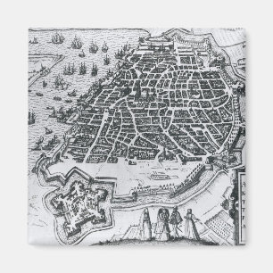 Imán Mapa de Amberes, 1598