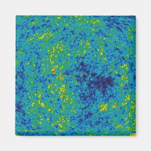 Imán Mapa de anisotropía de microondas del universo de