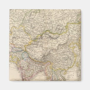 Imán Mapa de Asia 2