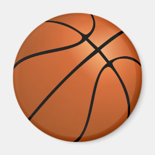 Imán Mapa de baloncesto