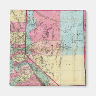 Imán Mapa de Bancroft de California, Nevada