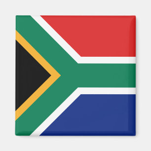 Imán Mapa de Bandera de Sudáfrica