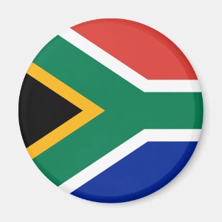 Imán Mapa de Bandera de Sudáfrica