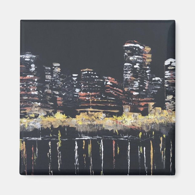 Imán Mapa de Bangkok (Frente)