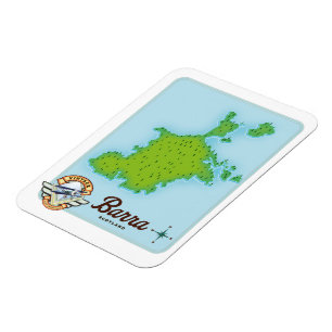 Imán Mapa de Barra Escocia