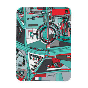 Imán Mapa de Berlín, Alemania