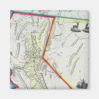 Imán Mapa de California