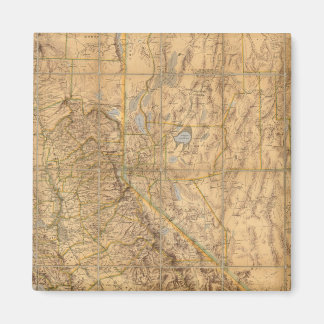Imán Mapa De California Y Nevada