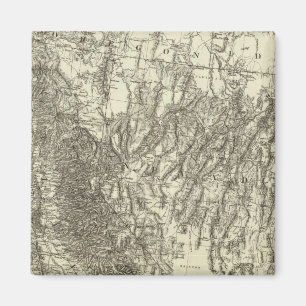 Imán Mapa de California y Nevada