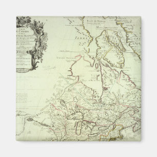 Imán Mapa de Canadá