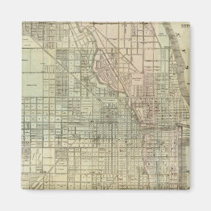 Imán Mapa De Chicago