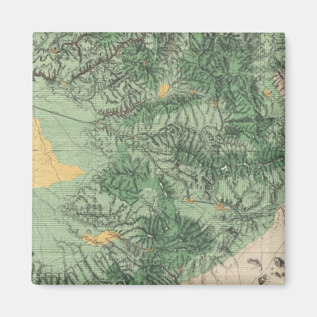 Imán Mapa de Clasificación de Tierras de California del (Frente)