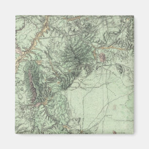 Imán Mapa de Clasificación de Tierras de Nuevo México