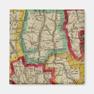 Imán Mapa de Connecticut