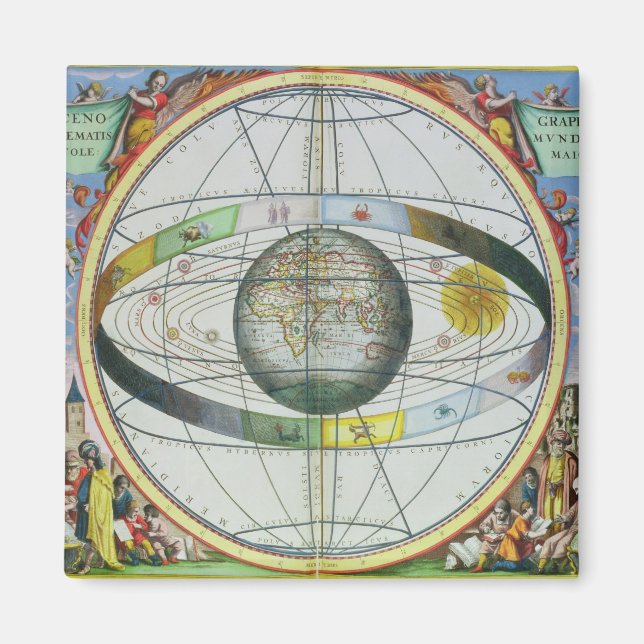 Imán Mapa de constelaciones cristianas, de 'The Celesti (Frente)