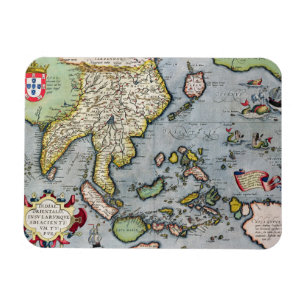 Imán Mapa de cosecha   India a Nueva Guinea