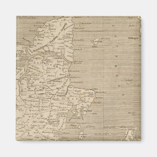 Imán Mapa de Dinamarca por Arrowsmith