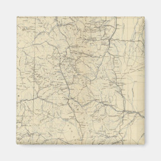 Imán Mapa de drenaje de Colorado