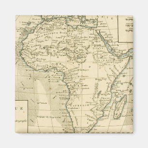 Imán Mapa de época de África