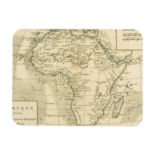 Imán Mapa de época de África