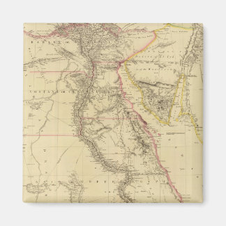 Imán Mapa de época de Egipto (1832)