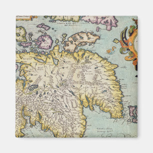 Imán Mapa de Escocia el   Miliaria Scotia